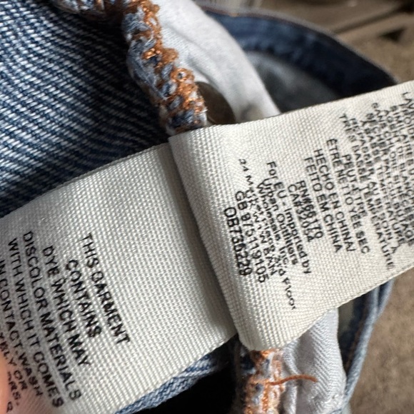 We the free good vibrations denim shorts also sold at revolve size 28 - Picture 2 of 5